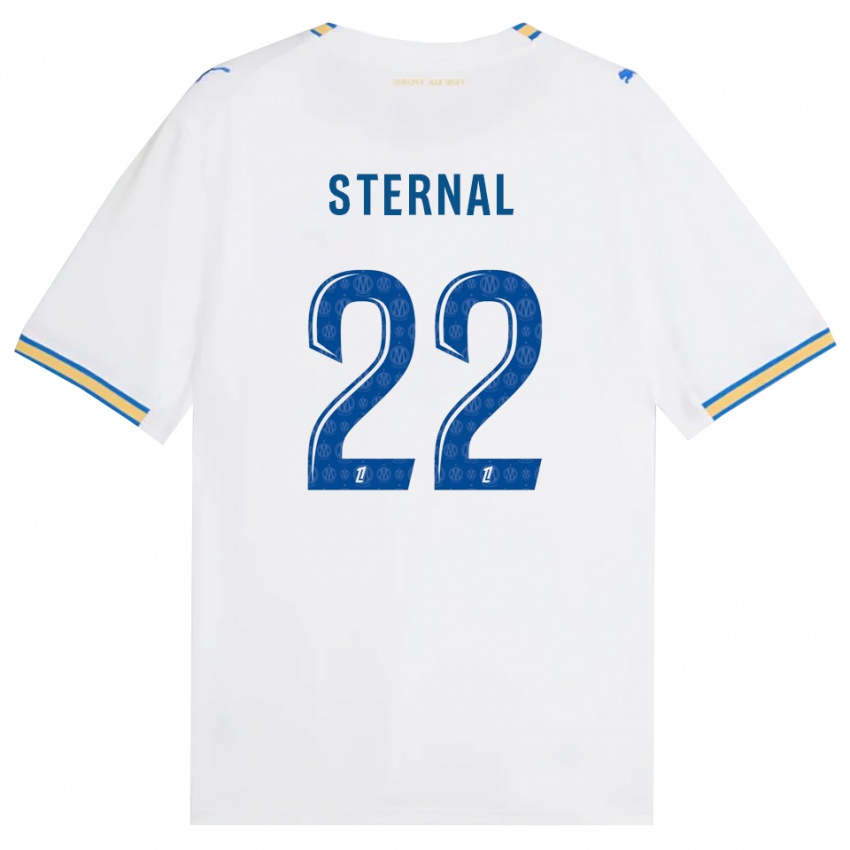 ילדים Enzo Sternal #22 כחול דודג' לבן ג'רזי ביתית 2026/27 חולצה קצרה