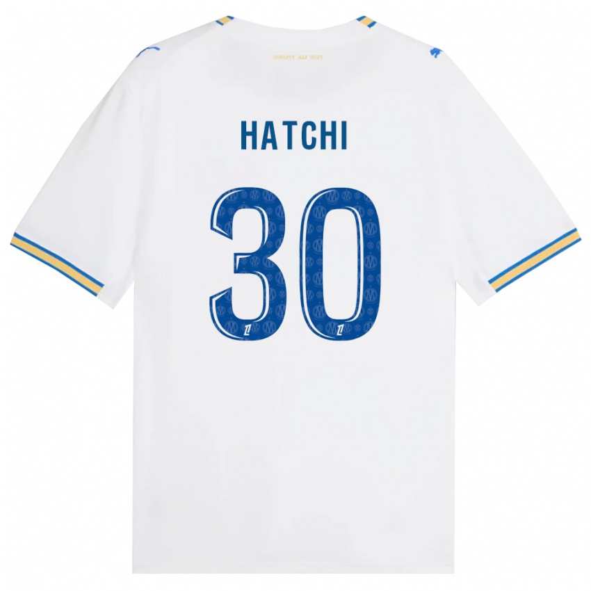 ילדים Anaïs Hatchi #30 כחול דודג' לבן ג'רזי ביתית 2026/27 חולצה קצרה