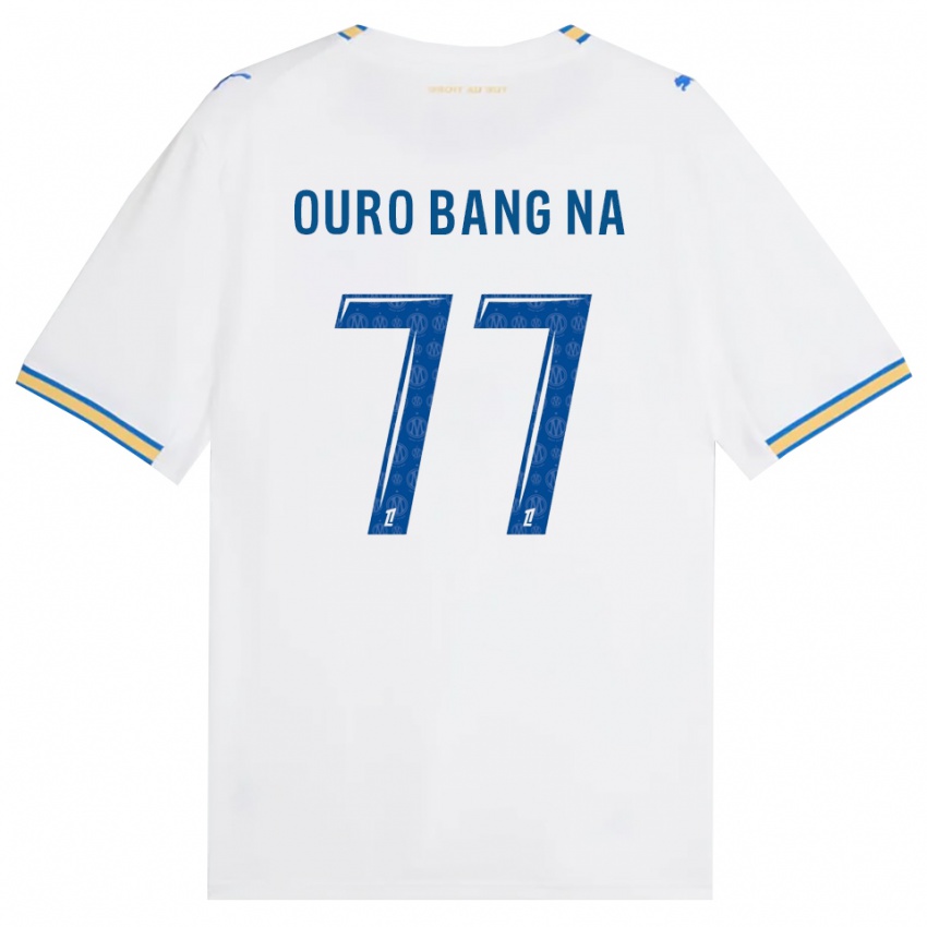 ילדים Rayan Ouro Bang Na #77 כחול דודג' לבן ג'רזי ביתית 2026/27 חולצה קצרה