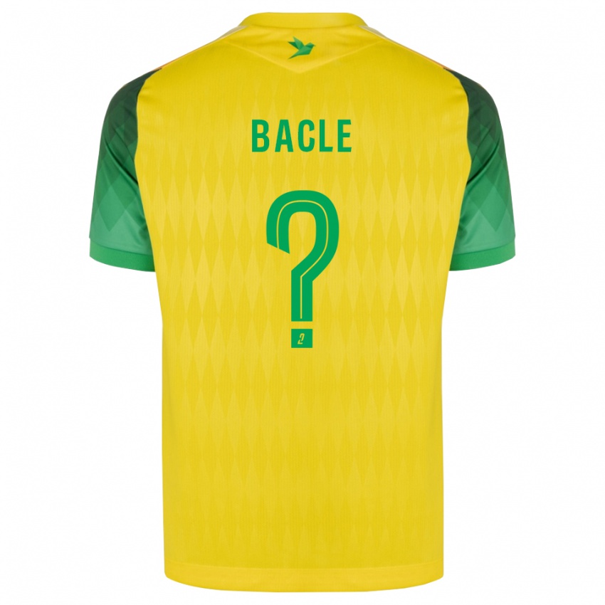 ילדים Thomas Bacle #0 ירוק צהוב אדום ג'רזי ביתית 2026/27 חולצה קצרה