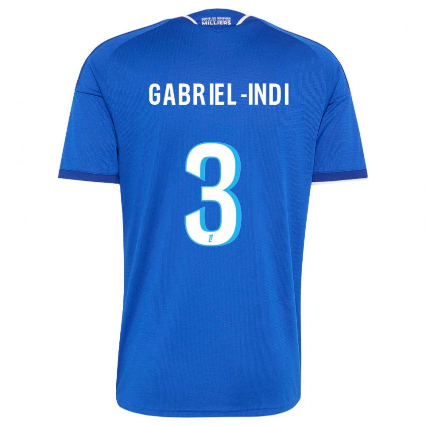 ילדים Amizade Gabriel-Indi #3 כחול מלכותי לבן ג'רזי ביתית 2026/27 חולצה קצרה
