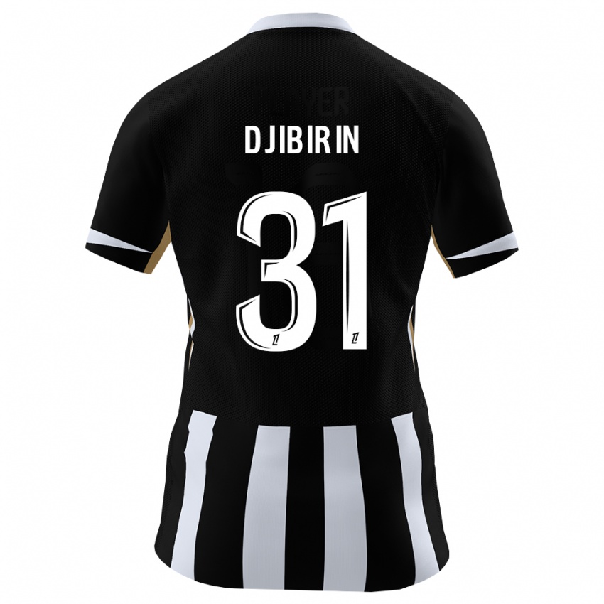 ילדים Harouna Djibirin #31 שחור כחול ג'רזי ביתית 2026/27 חולצה קצרה