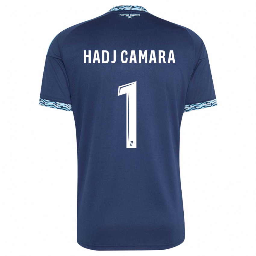 ילדים El Hadj Camara #1 כחול פלדה לבן ג'רזי ביתית 2026/27 חולצה קצרה