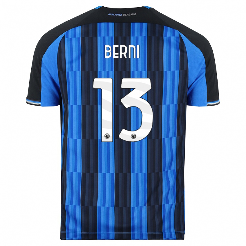 ילדים Matteo Berni #13 כחול שחור אדום ג'רזי ביתית 2026/27 חולצה קצרה