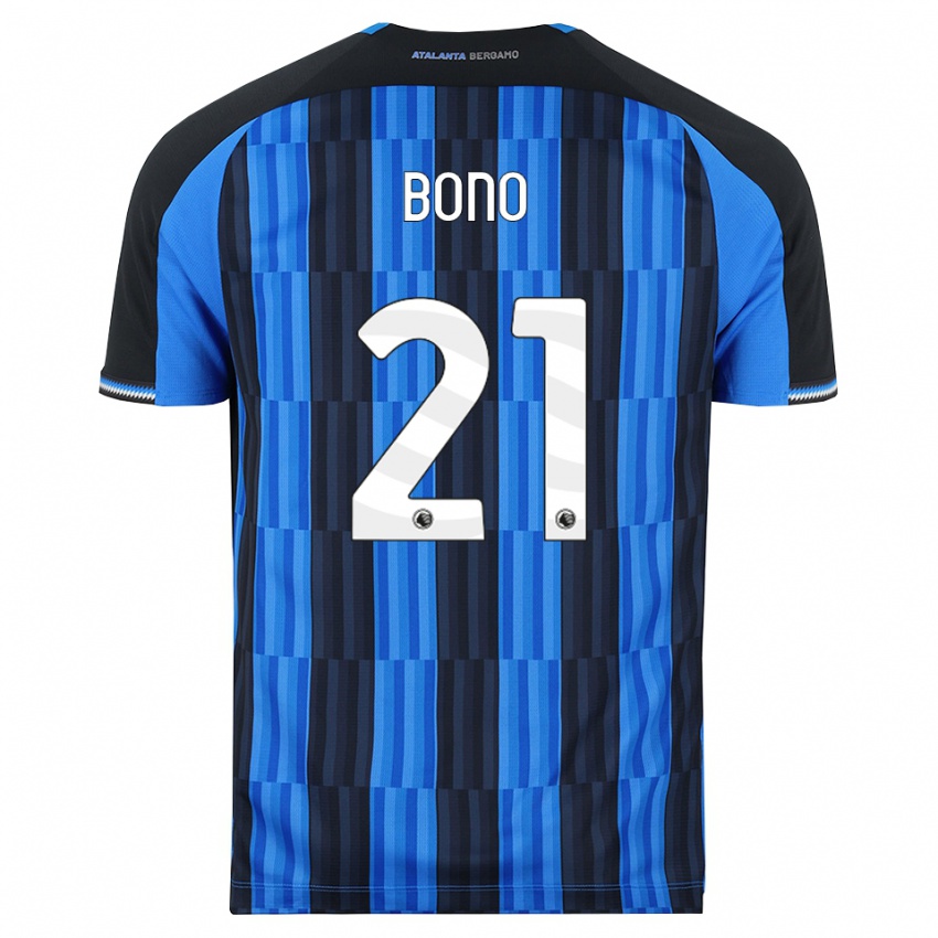 ילדים Davide Bono #21 כחול שחור אדום ג'רזי ביתית 2026/27 חולצה קצרה