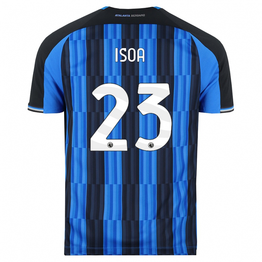 ילדים Isaac Isoa #23 כחול שחור אדום ג'רזי ביתית 2026/27 חולצה קצרה