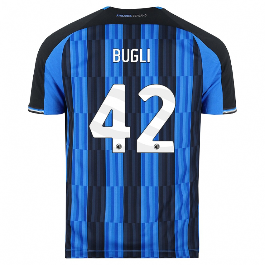 ילדים Gabriel Bugli #42 כחול שחור אדום ג'רזי ביתית 2026/27 חולצה קצרה
