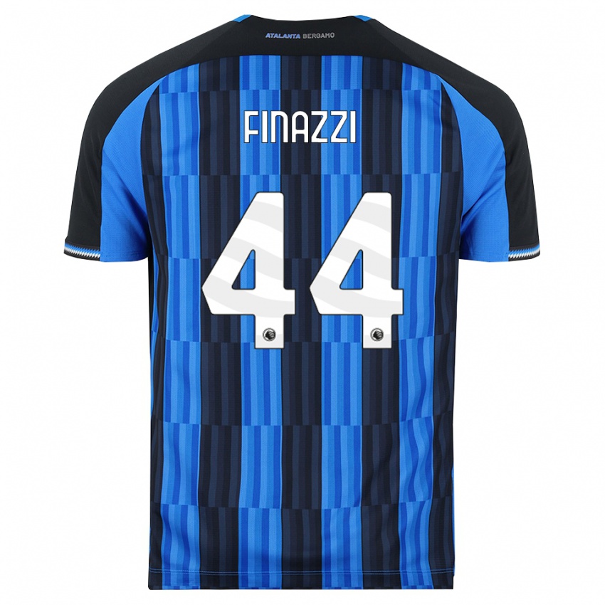 ילדים Riccardo Finazzi #44 כחול שחור אדום ג'רזי ביתית 2026/27 חולצה קצרה