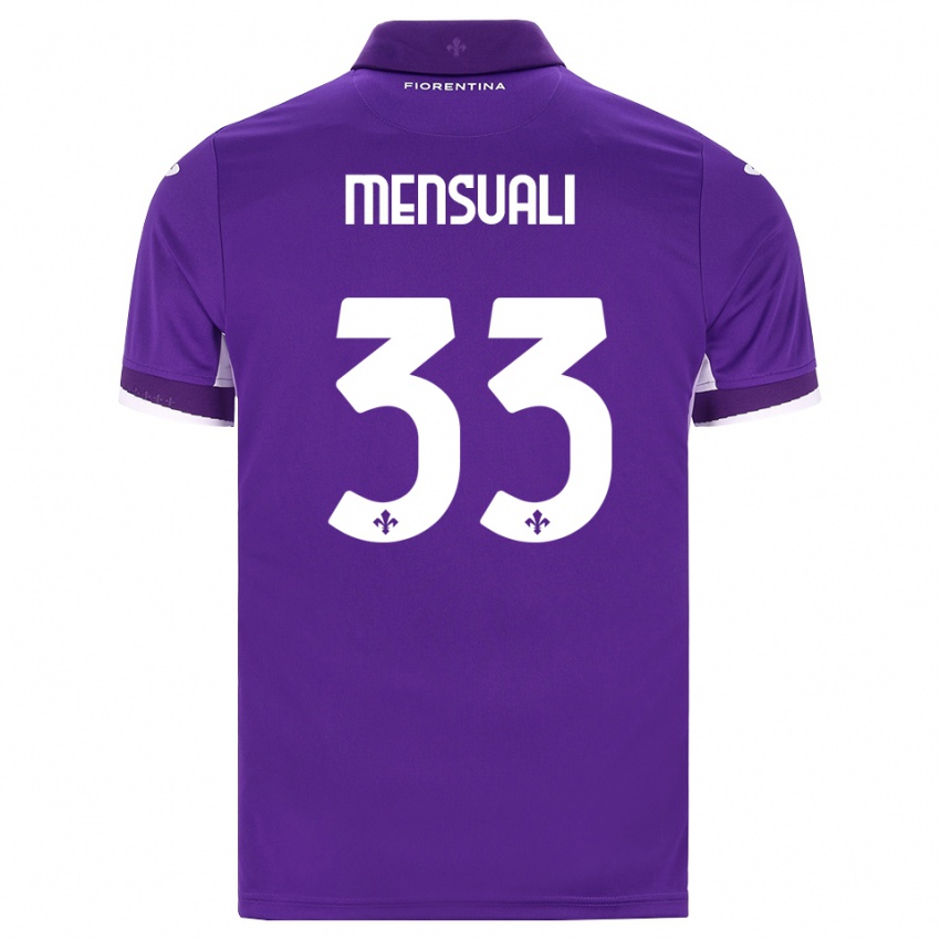 ילדים Alice Mensuali #33 סגול לבן ורוד ג'רזי ביתית 2026/27 חולצה קצרה