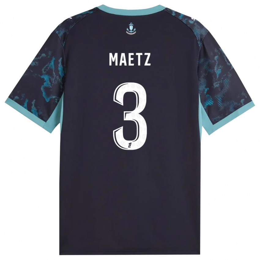 ילדים אגתה מעץ #3 טורקיז בהיר שחור הרחק ג'רזי 2026/27 חולצה קצרה