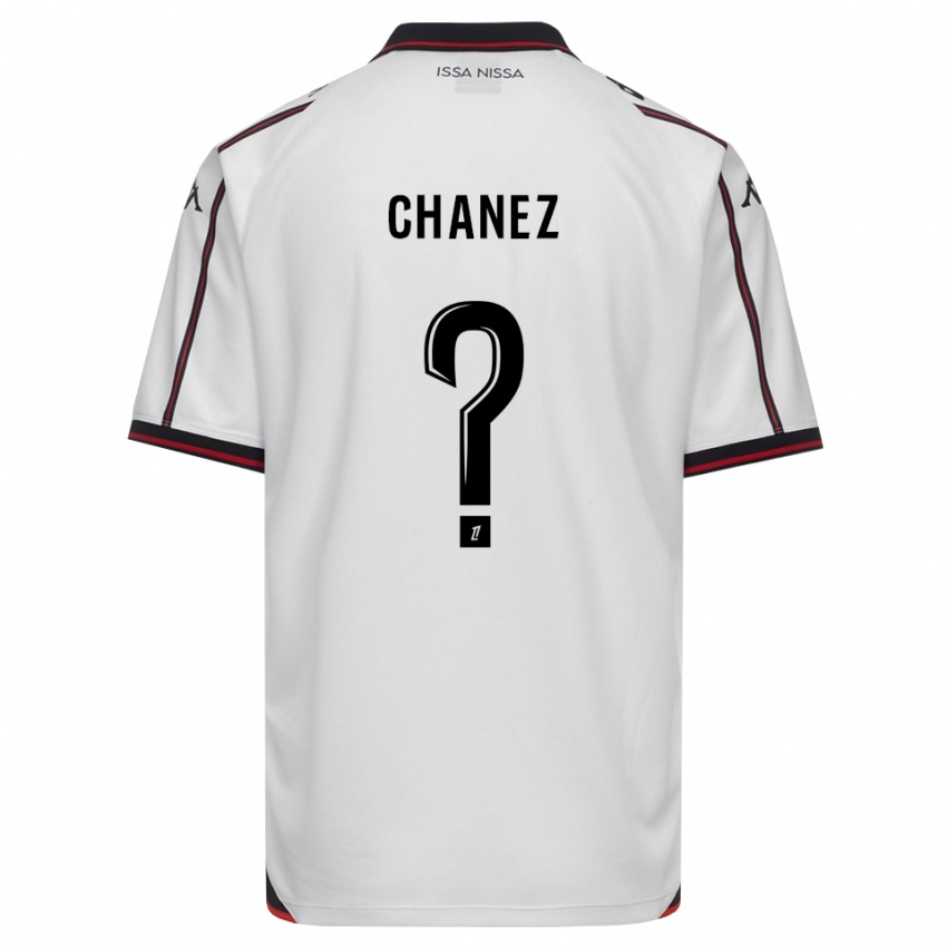 ילדים Rafael Chanez #0 שחור לבן הרחק ג'רזי 2026/27 חולצה קצרה