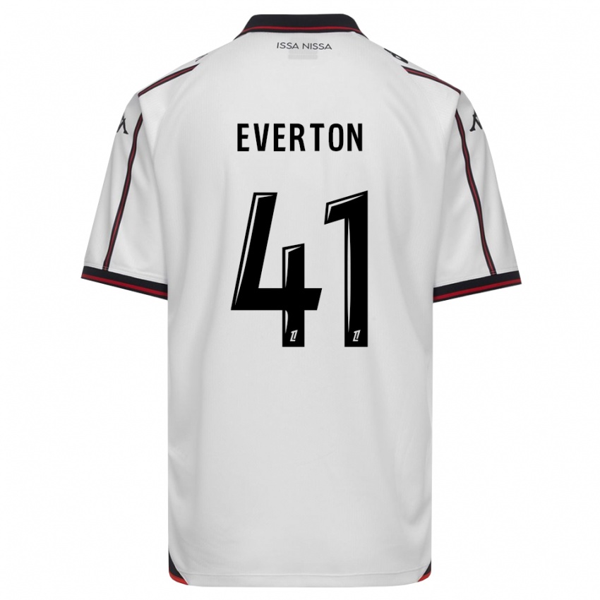 ילדים Everton #41 שחור לבן הרחק ג'רזי 2026/27 חולצה קצרה