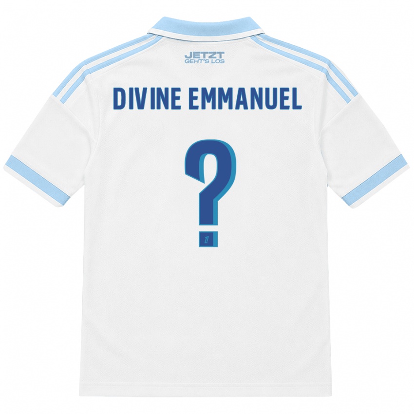 ילדים Victor Divine Emmanuel #0 כחול שמיים בהיר לבן אדום הרחק ג'רזי 2026/27 חולצה קצרה