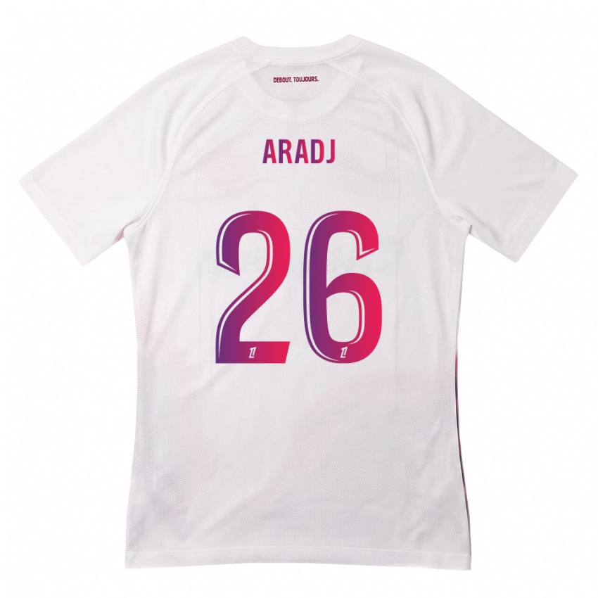 ילדים ייליס ארדג' #26 לבן ורוד סגול הרחק ג'רזי 2026/27 חולצה קצרה