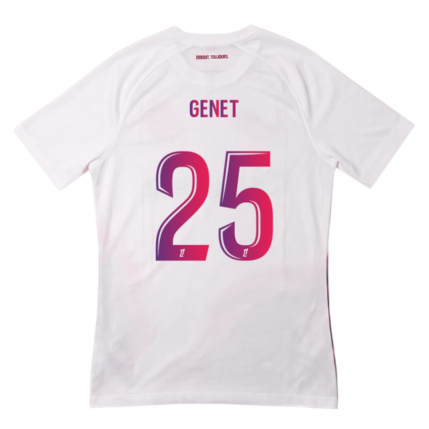 ילדים Marine Genet #25 לבן ורוד סגול הרחק ג'רזי 2026/27 חולצה קצרה