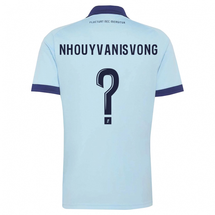 ילדים Andy Nhouyvanisvong #0 כחול תירס שחור הרחק ג'רזי 2026/27 חולצה קצרה