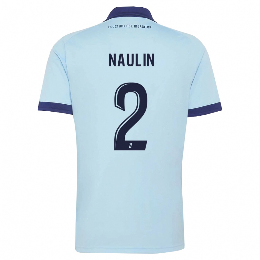 ילדים Ethan Naulin #2 כחול תירס שחור הרחק ג'רזי 2026/27 חולצה קצרה