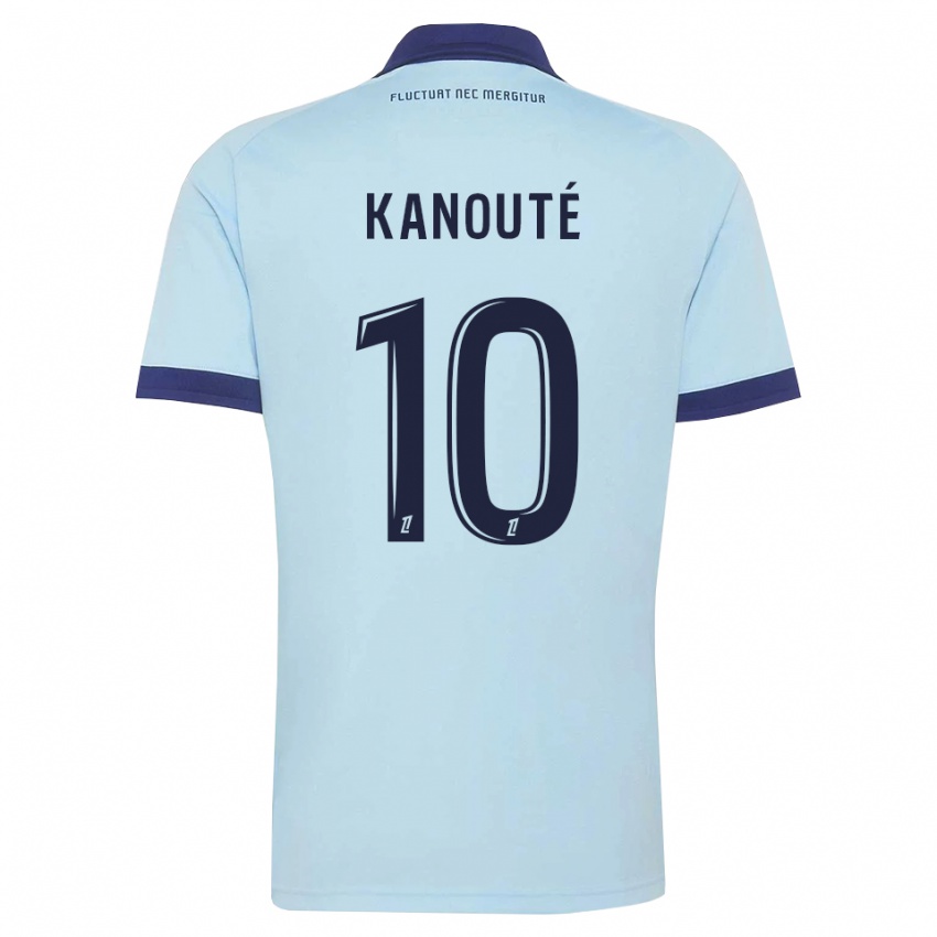 ילדים Makan Kanouté #10 כחול תירס שחור הרחק ג'רזי 2026/27 חולצה קצרה
