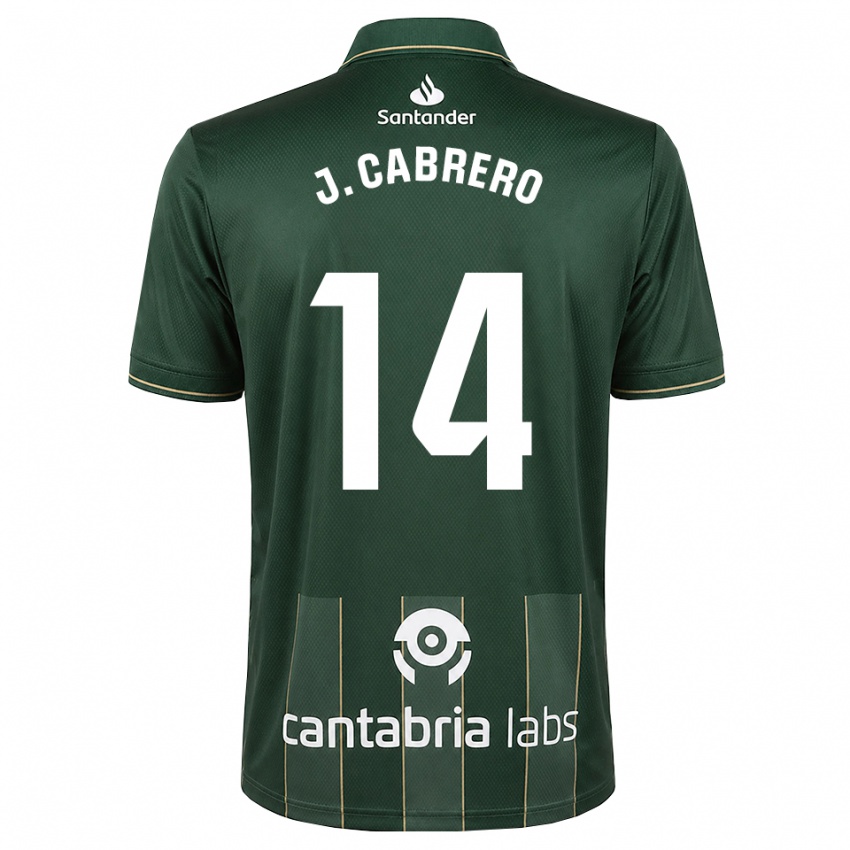 ילדים Jimena Cabrero De La Llama #14 אפור כהה לבן הרחק ג'רזי 2026/27 חולצה קצרה