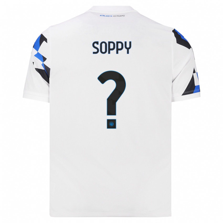 ילדים Brandon Soppy #0 לבן אדום כחול הרחק ג'רזי 2026/27 חולצה קצרה