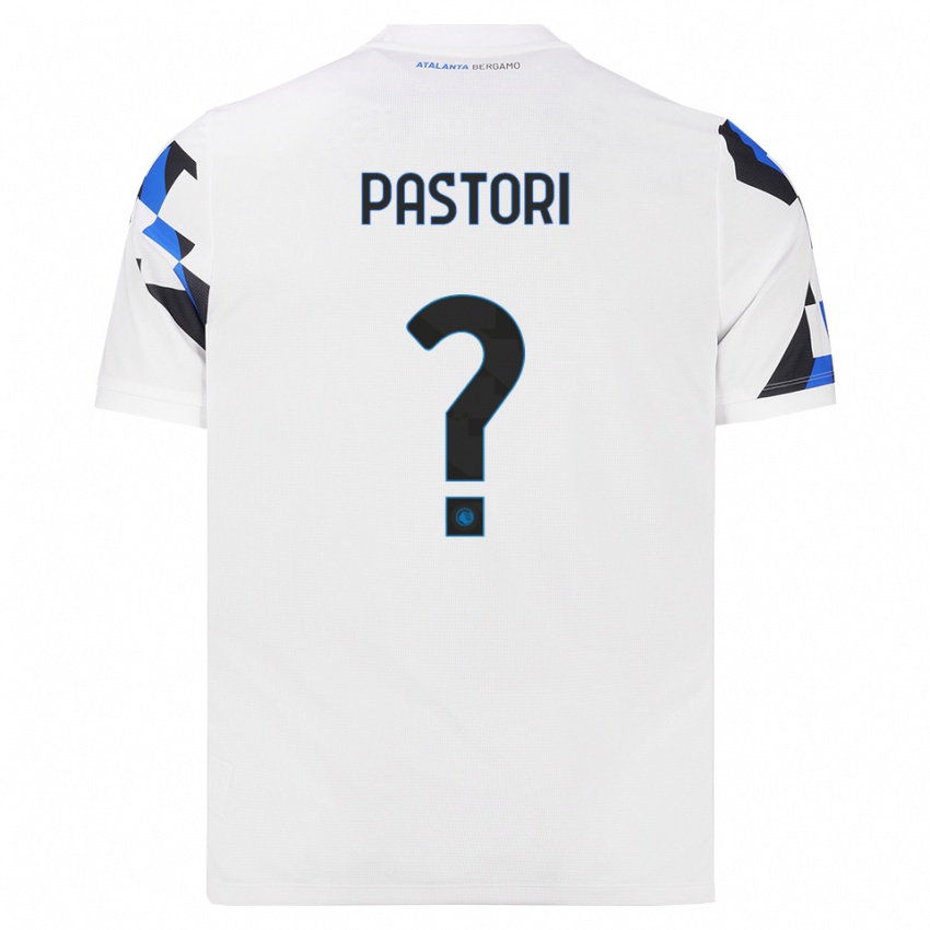 ילדים Matias Pastori #0 לבן אדום כחול הרחק ג'רזי 2026/27 חולצה קצרה