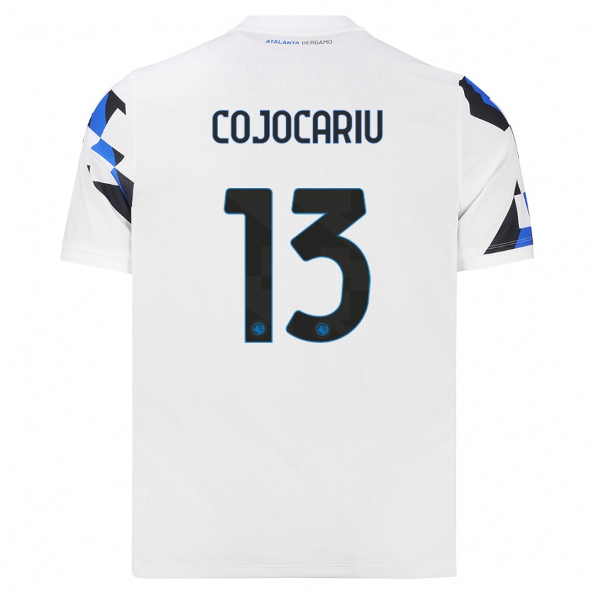 ילדים Raul Cojocariu #13 לבן אדום כחול הרחק ג'רזי 2026/27 חולצה קצרה