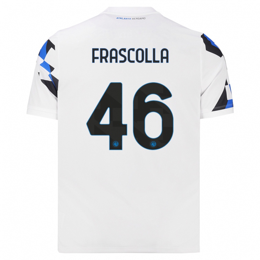 ילדים Andrea Frascolla #46 לבן אדום כחול הרחק ג'רזי 2026/27 חולצה קצרה