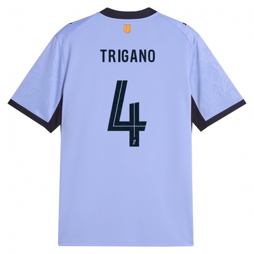 ילדים Paolo Trigano #4 שחור לבנדר ג'רזי קיט שלישי 2026/27 חולצה קצרה
