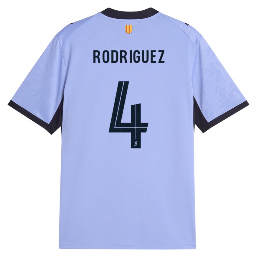 ילדים Ruben Rodriguez #4 שחור לבנדר ג'רזי קיט שלישי 2026/27 חולצה קצרה