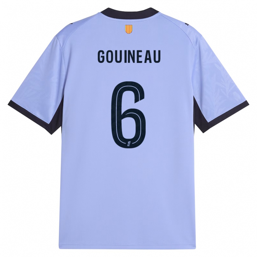 ילדים Coline Gouineau #6 שחור לבנדר ג'רזי קיט שלישי 2026/27 חולצה קצרה