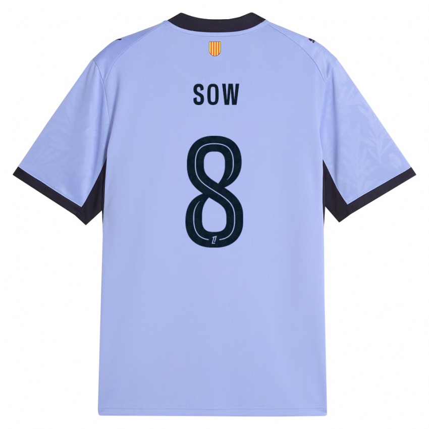 ילדים Mbayang Sow #8 שחור לבנדר ג'רזי קיט שלישי 2026/27 חולצה קצרה
