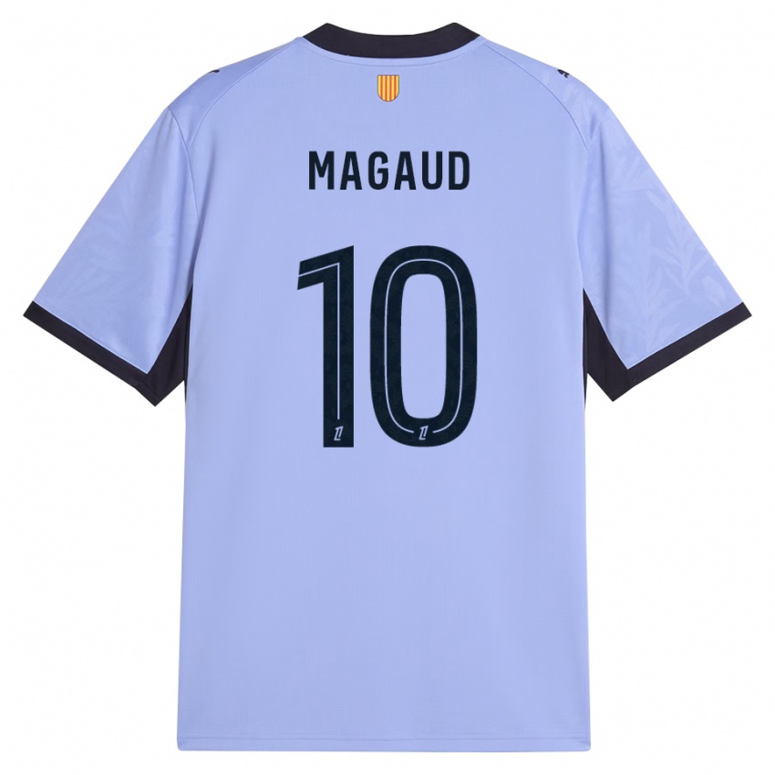 ילדים Kyle Magaud #10 שחור לבנדר ג'רזי קיט שלישי 2026/27 חולצה קצרה