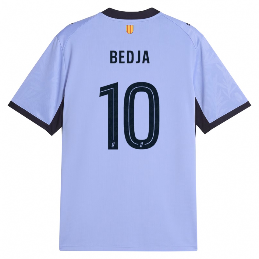 ילדים Samy Bedja #10 שחור לבנדר ג'רזי קיט שלישי 2026/27 חולצה קצרה