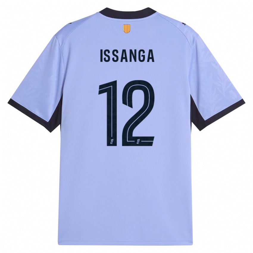 ילדים Alexandre Issanga #12 שחור לבנדר ג'רזי קיט שלישי 2026/27 חולצה קצרה