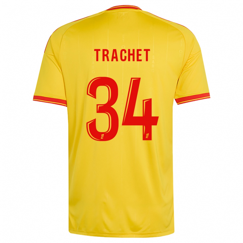 גברים Amélie Trachet #34 זהב כתום אדום ג'רזי ביתית 2026/27 חולצה קצרה