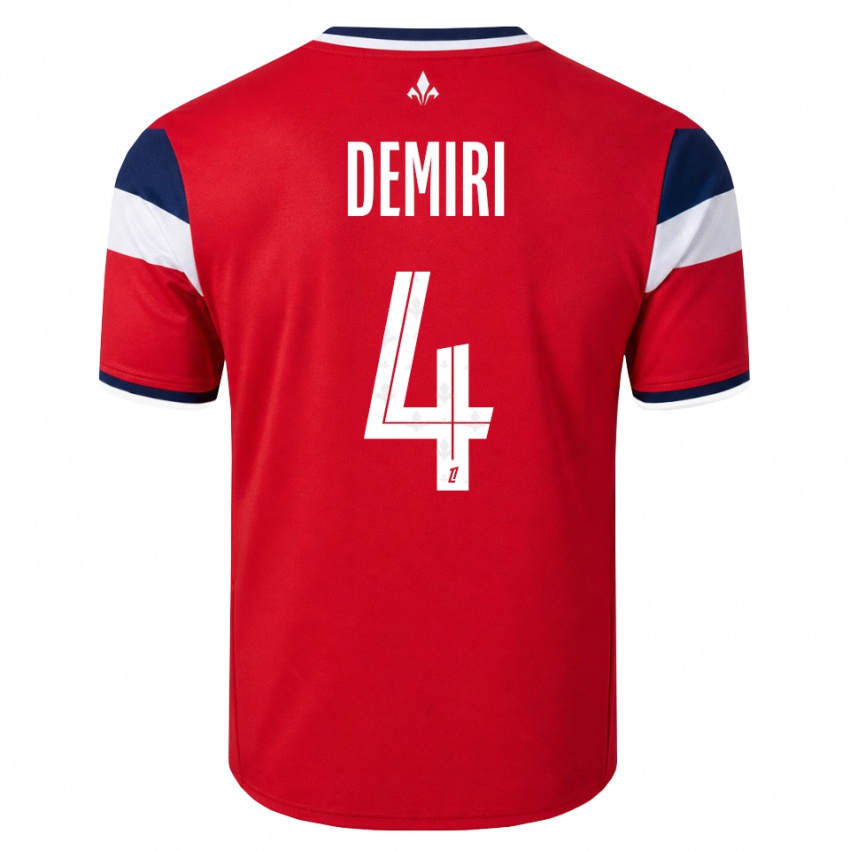 גברים Andi Demiri #4 אדום לבן כחול מלכותי ג'רזי ביתית 2026/27 חולצה קצרה