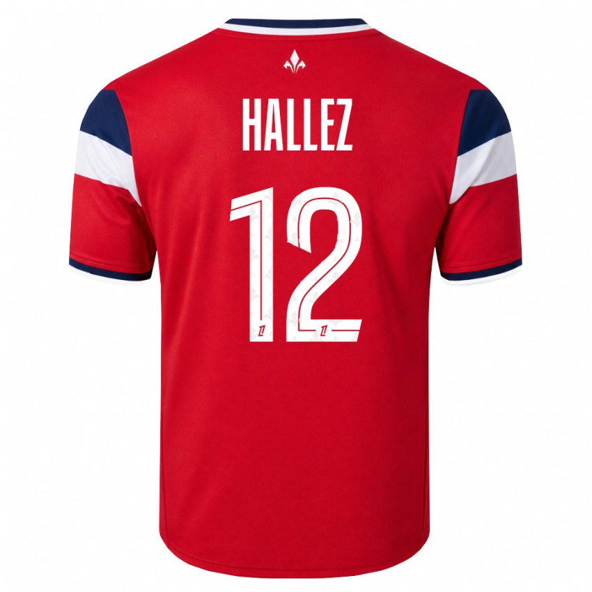 גברים Alexis Hallez #12 אדום לבן כחול מלכותי ג'רזי ביתית 2026/27 חולצה קצרה