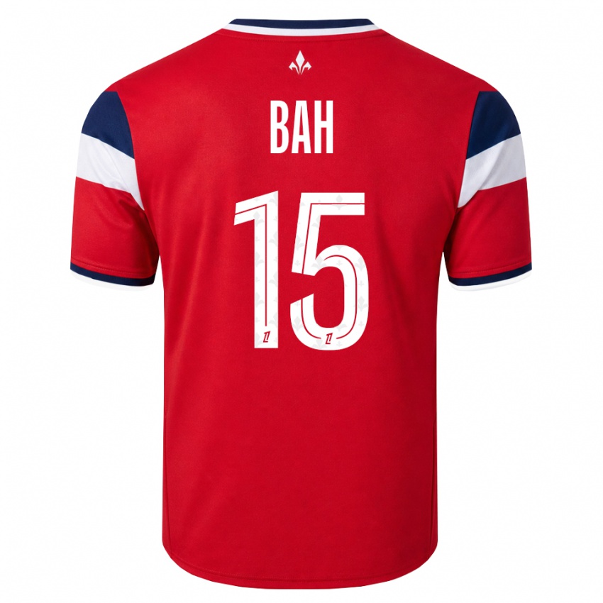 גברים Oury Bah #15 אדום לבן כחול מלכותי ג'רזי ביתית 2026/27 חולצה קצרה