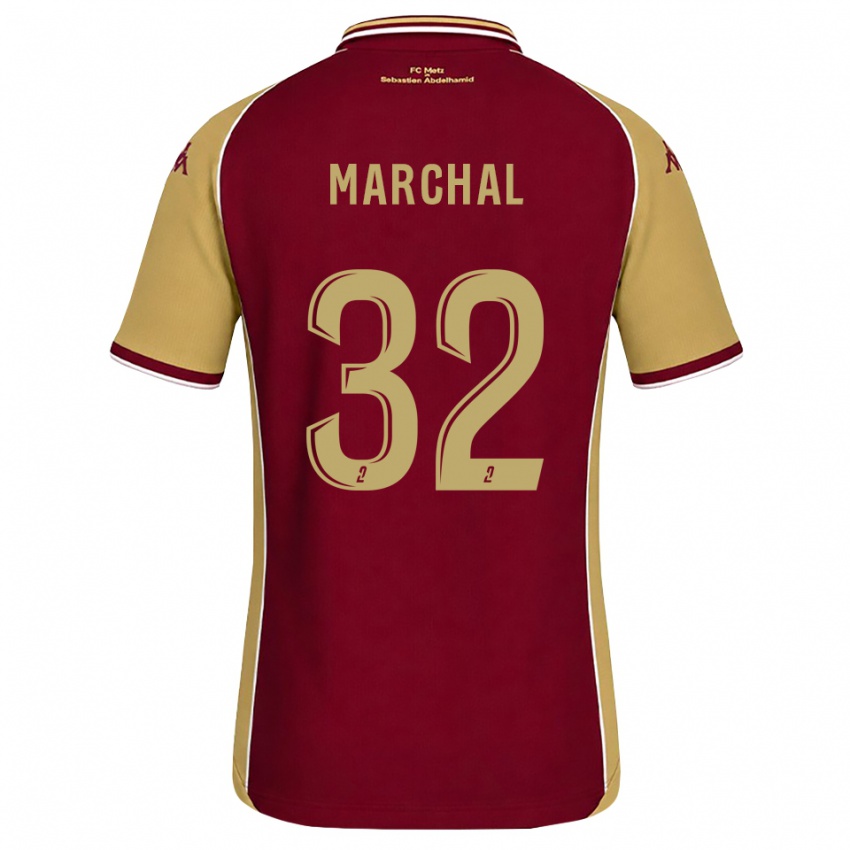גברים Adam Marchal #32 זהב אדום כהה ג'רזי ביתית 2026/27 חולצה קצרה
