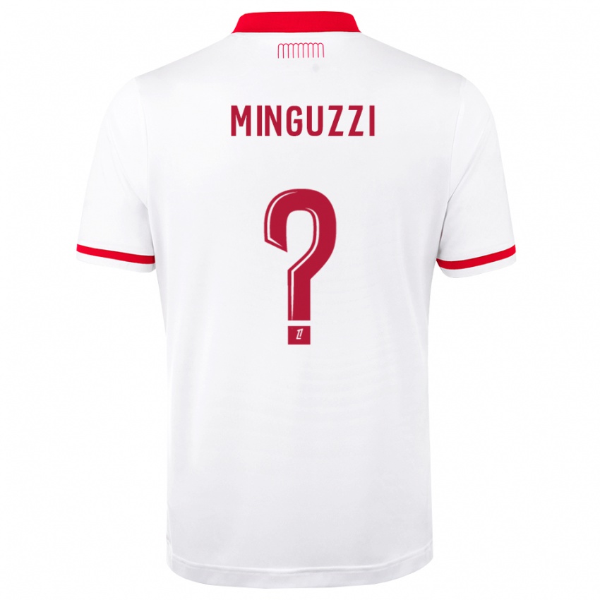 גברים Matteo Minguzzi #0 אדום לבן ג'רזי ביתית 2026/27 חולצה קצרה