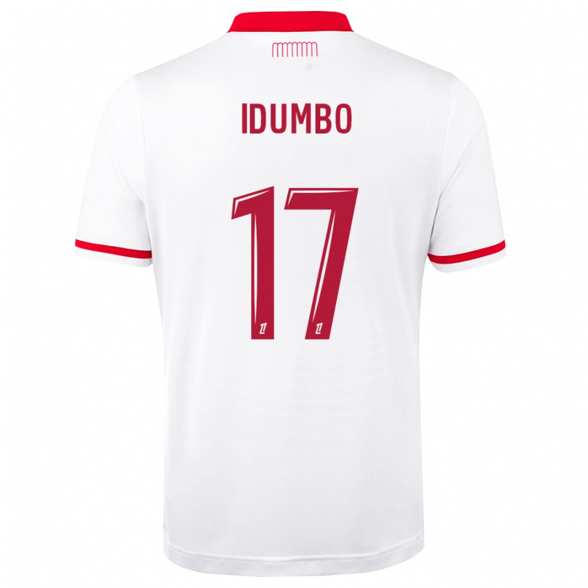 גברים Stanis Idumbo Muzambo #17 אדום לבן ג'רזי ביתית 2026/27 חולצה קצרה