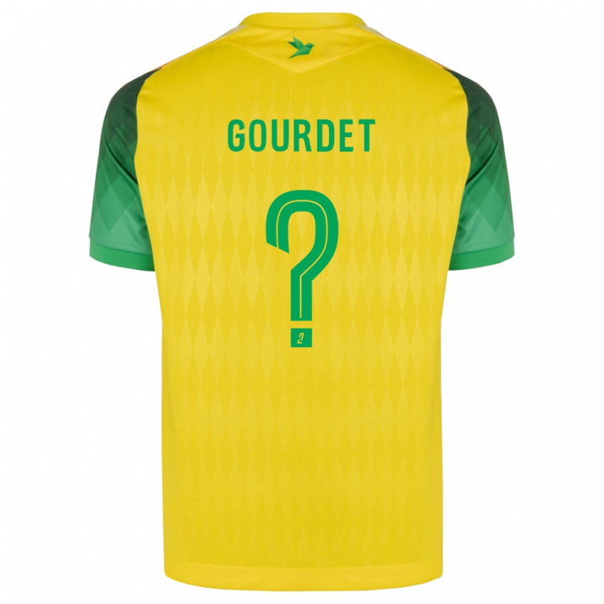 גברים Yves Gourdet #0 ירוק צהוב אדום ג'רזי ביתית 2026/27 חולצה קצרה