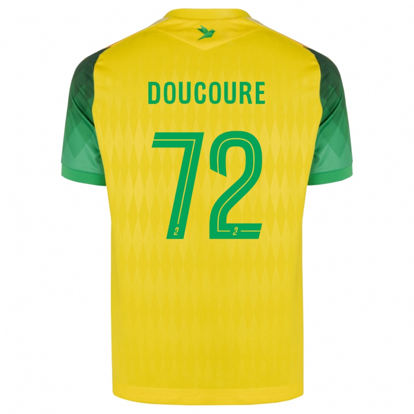 גברים Sekou Doucoure #72 ירוק צהוב אדום ג'רזי ביתית 2026/27 חולצה קצרה