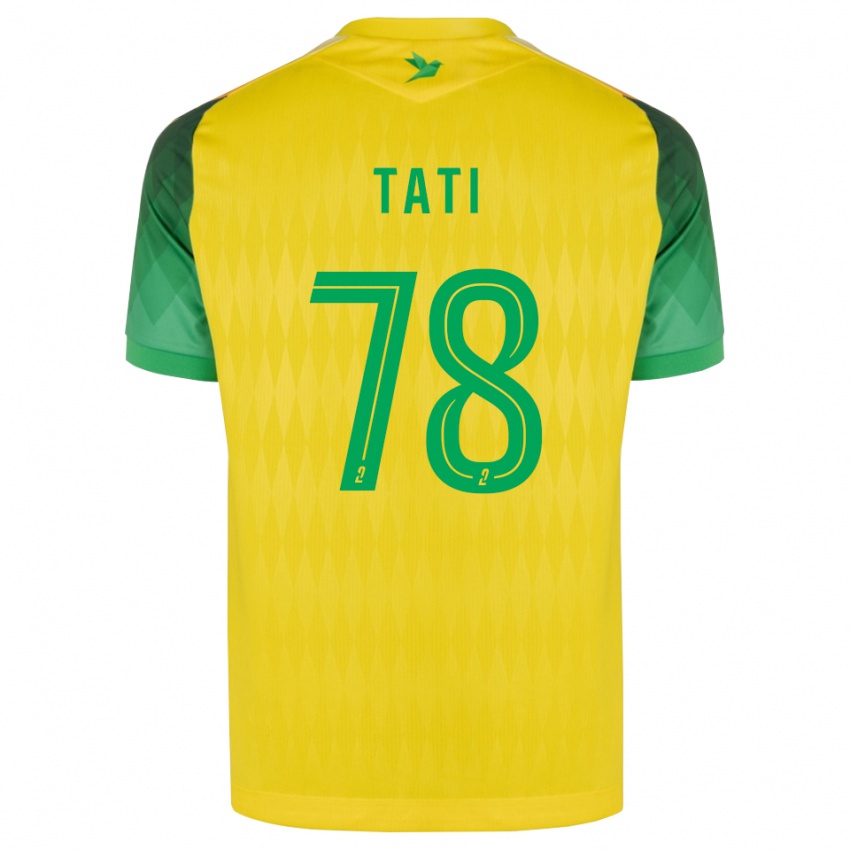 גברים Tylel Tati #78 ירוק צהוב אדום ג'רזי ביתית 2026/27 חולצה קצרה