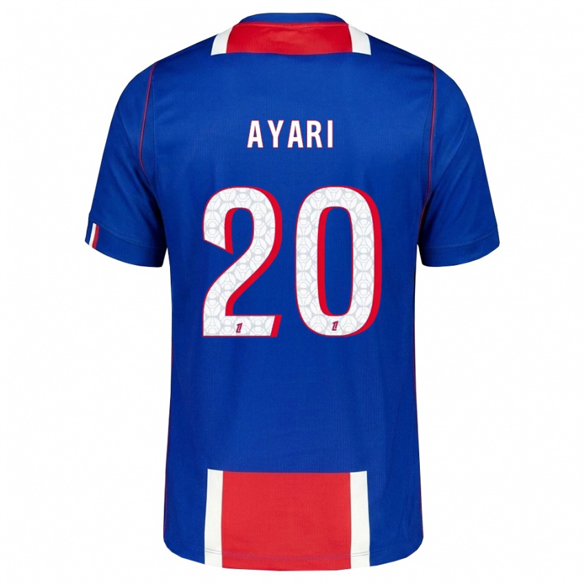 גברים Adam Ayari #20 אדום לבן כחול ג'רזי ביתית 2026/27 חולצה קצרה