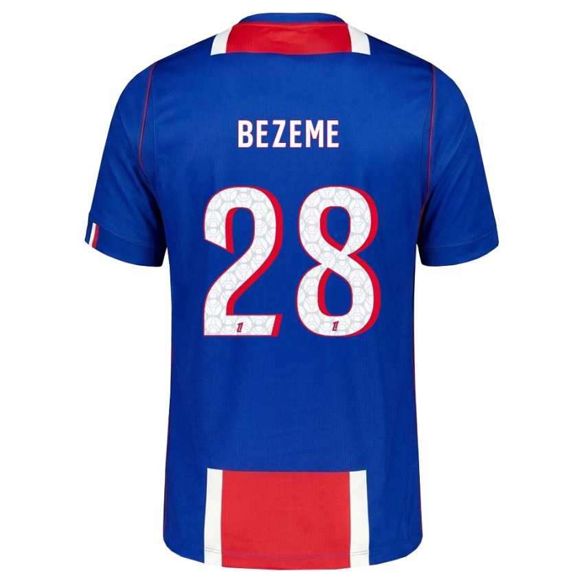 גברים Noa Bezeme #28 אדום לבן כחול ג'רזי ביתית 2026/27 חולצה קצרה