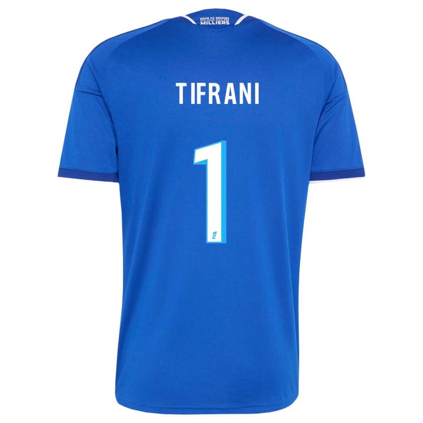 גברים Yazid Tifrani #1 כחול מלכותי לבן ג'רזי ביתית 2026/27 חולצה קצרה