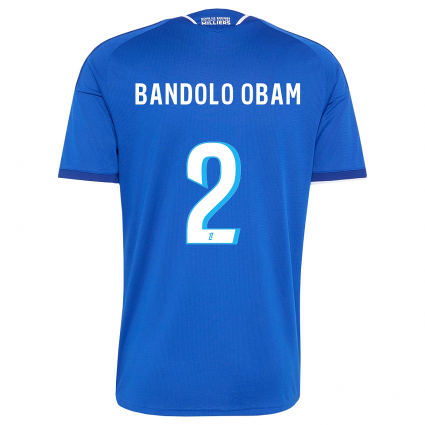 גברים Randy Bandolo Obam #2 כחול מלכותי לבן ג'רזי ביתית 2026/27 חולצה קצרה