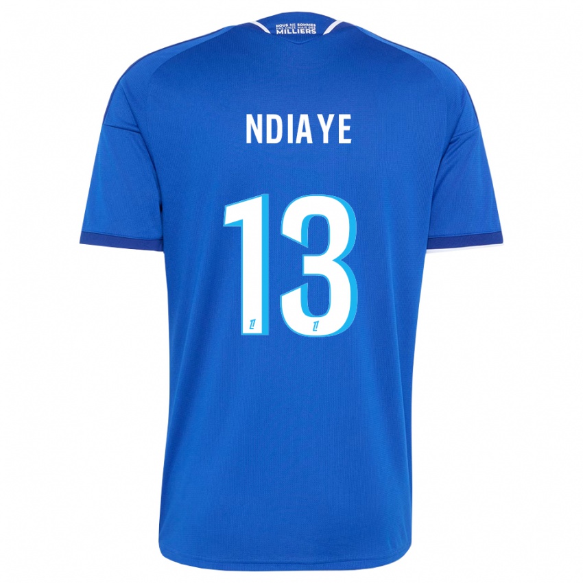 גברים Serigne Ndiaye #13 כחול מלכותי לבן ג'רזי ביתית 2026/27 חולצה קצרה