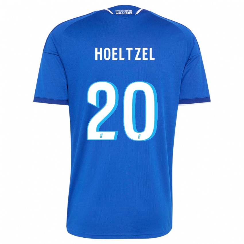 גברים Mégane Hoeltzel #20 כחול מלכותי לבן ג'רזי ביתית 2026/27 חולצה קצרה